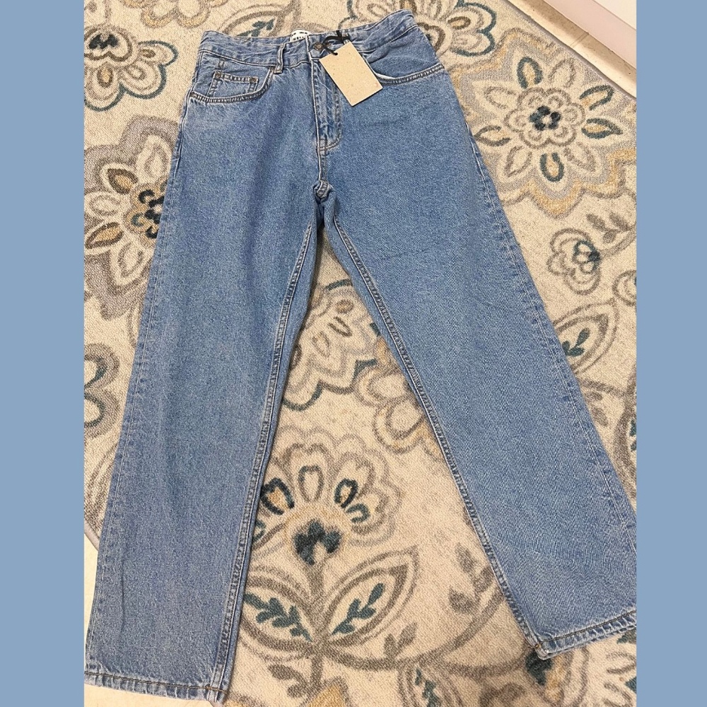 Mens Pull&Bear “Straight Vintage” Jeans W30 / (Unisex, Blue Denim)👖Bundle & Save - Picture 2 of 9